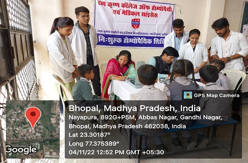 Free Homoeopathic Medical camp at Deep Shikha School,
											by RKCHMS.